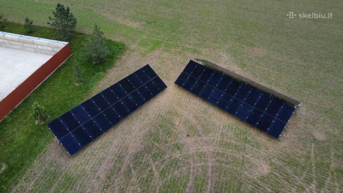 Saulės elektrinių montavimas visoje Lietuvoje - nuotraukos Nr. 2