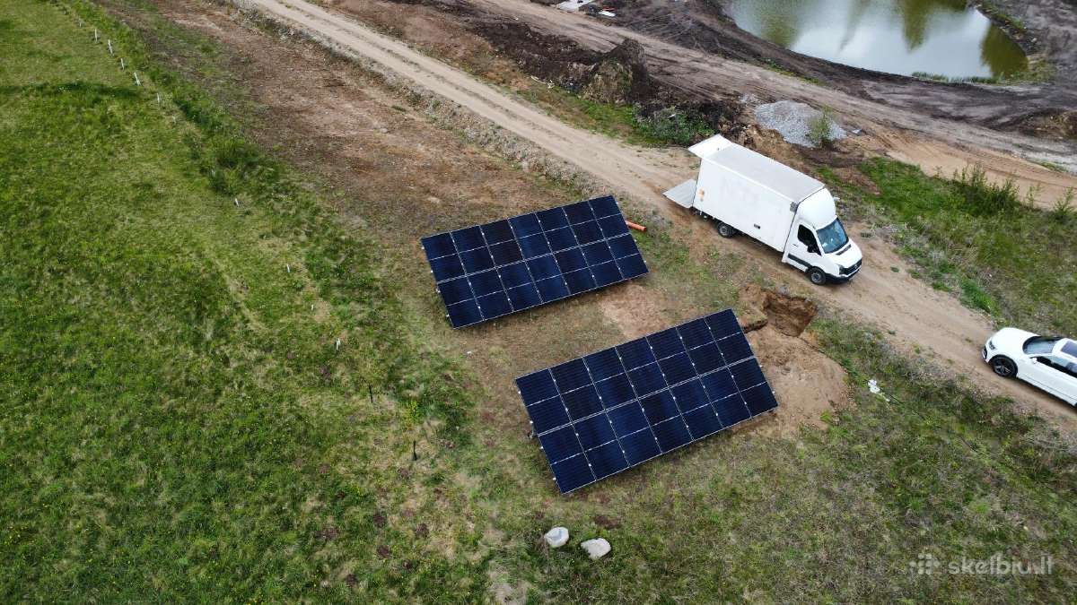 Saulės elektrinių montavimas visoje Lietuvoje - nuotraukos Nr. 6