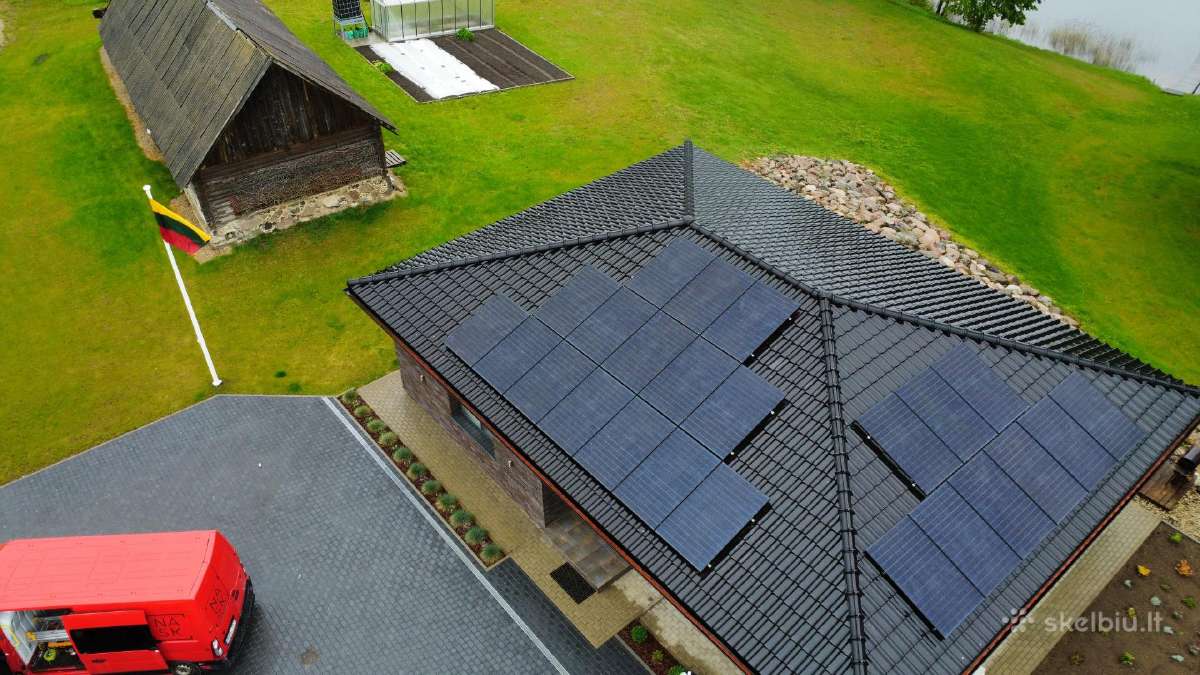 Saulės elektrinių montavimas visoje Lietuvoje - nuotraukos Nr. 8