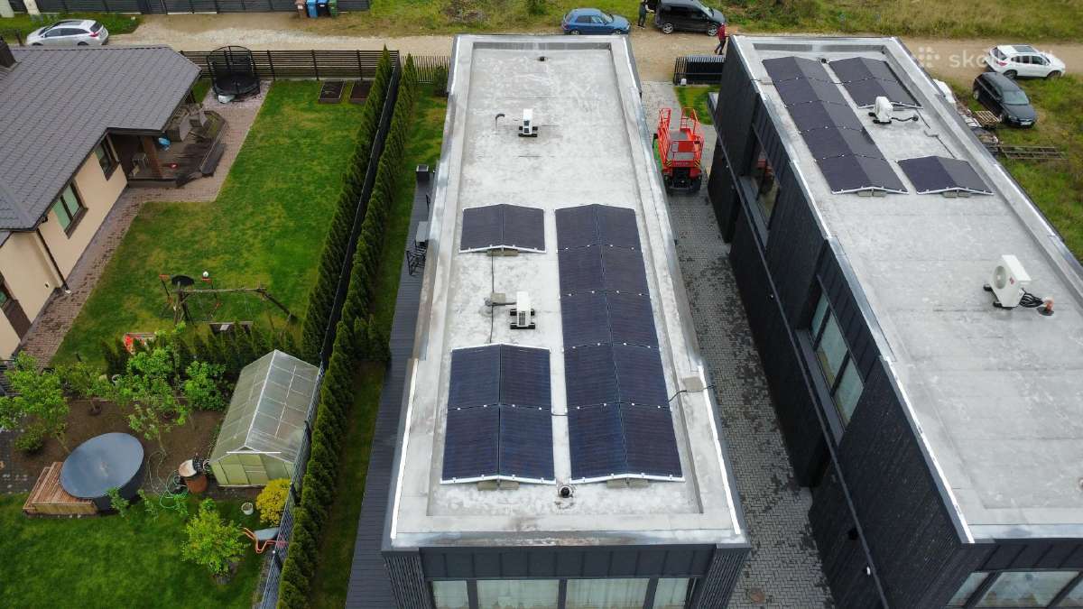 Saulės elektrinių montavimas visoje Lietuvoje - nuotraukos Nr. 9