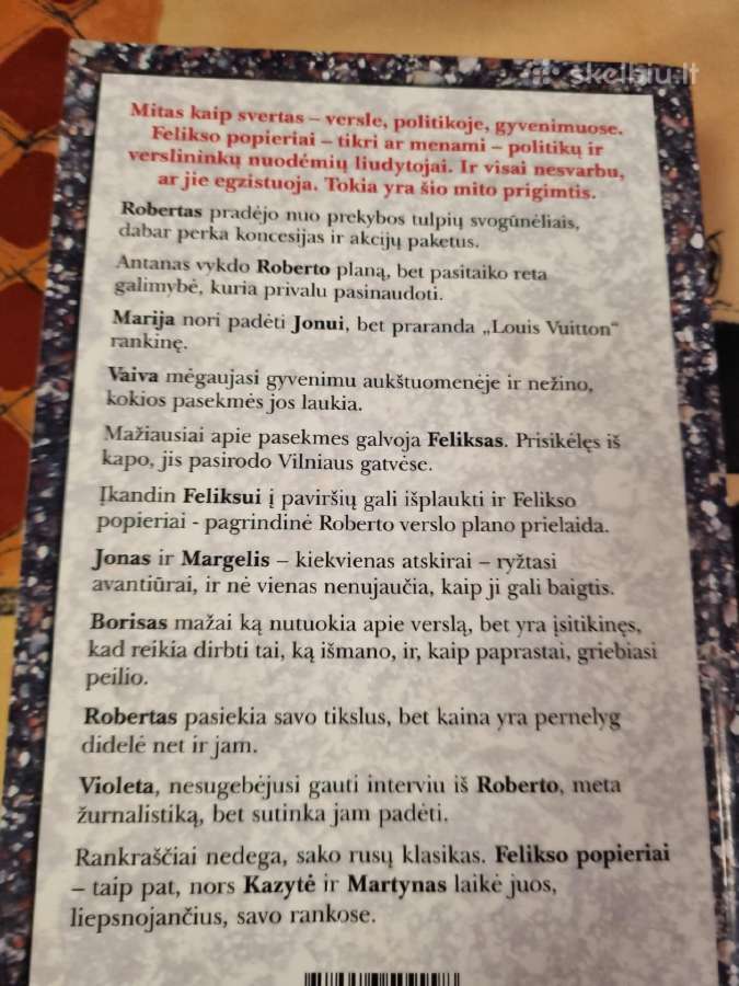 Felikso popieriai - nuotraukos Nr. 3
