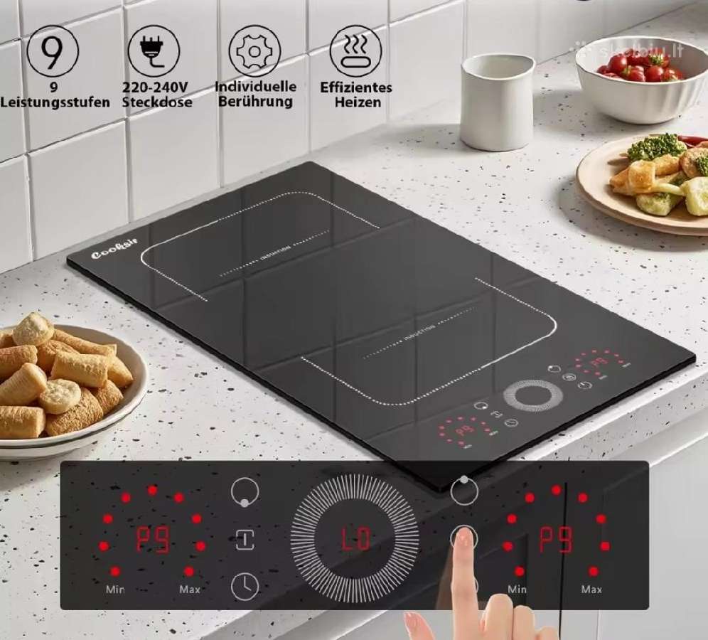 2k. Indukcinė kaitlentė Cooksir su ,Flexi Zone" - nuotraukos Nr. 4