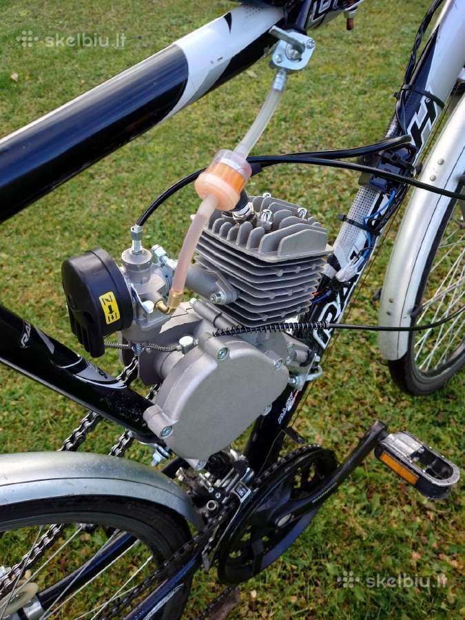 Dviratis su motoras 80cc 2t - nuotraukos Nr. 6