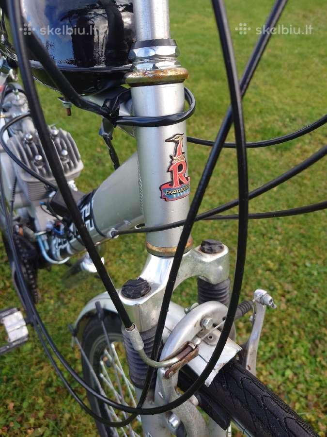 Dviratis su motoras 80cc 2t - nuotraukos Nr. 7