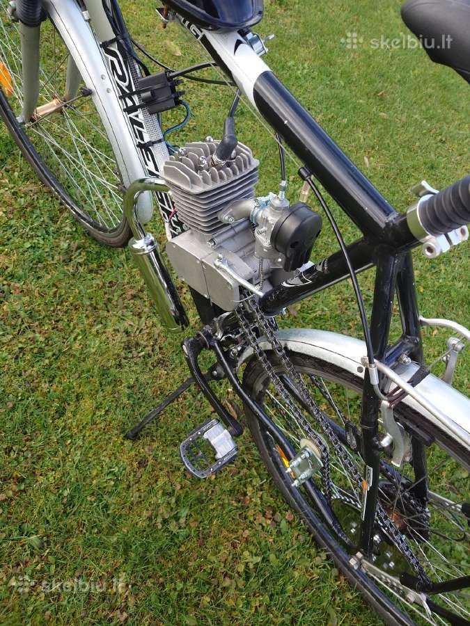 Dviratis su motoras 80cc 2t - nuotraukos Nr. 11