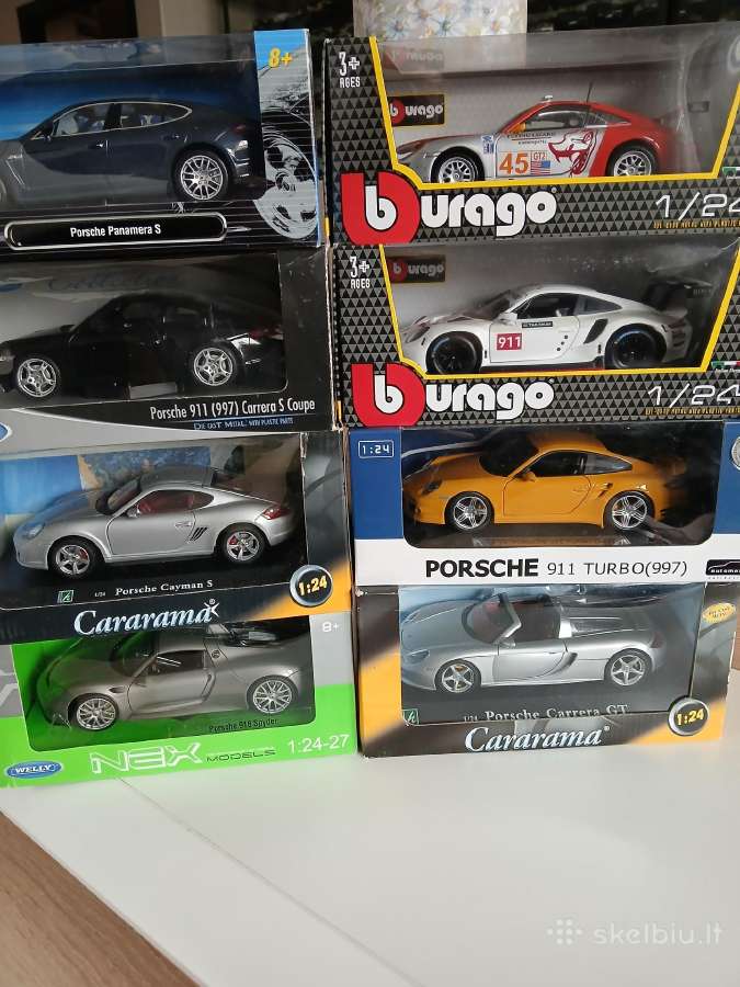 Porsche modeliukai 1:24 - nuotraukos Nr. 2
