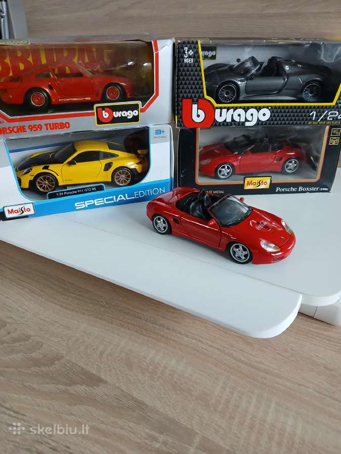 Porsche modeliukai 1:24 - nuotraukos Nr. 3