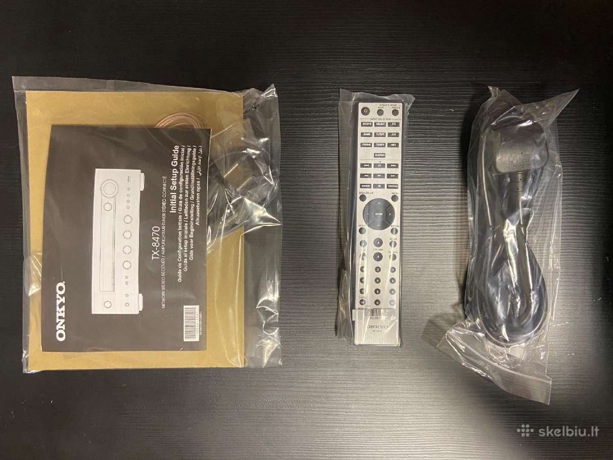 Onkyo Tx 8470 stereo stiprintuvas - nuotraukos Nr. 5