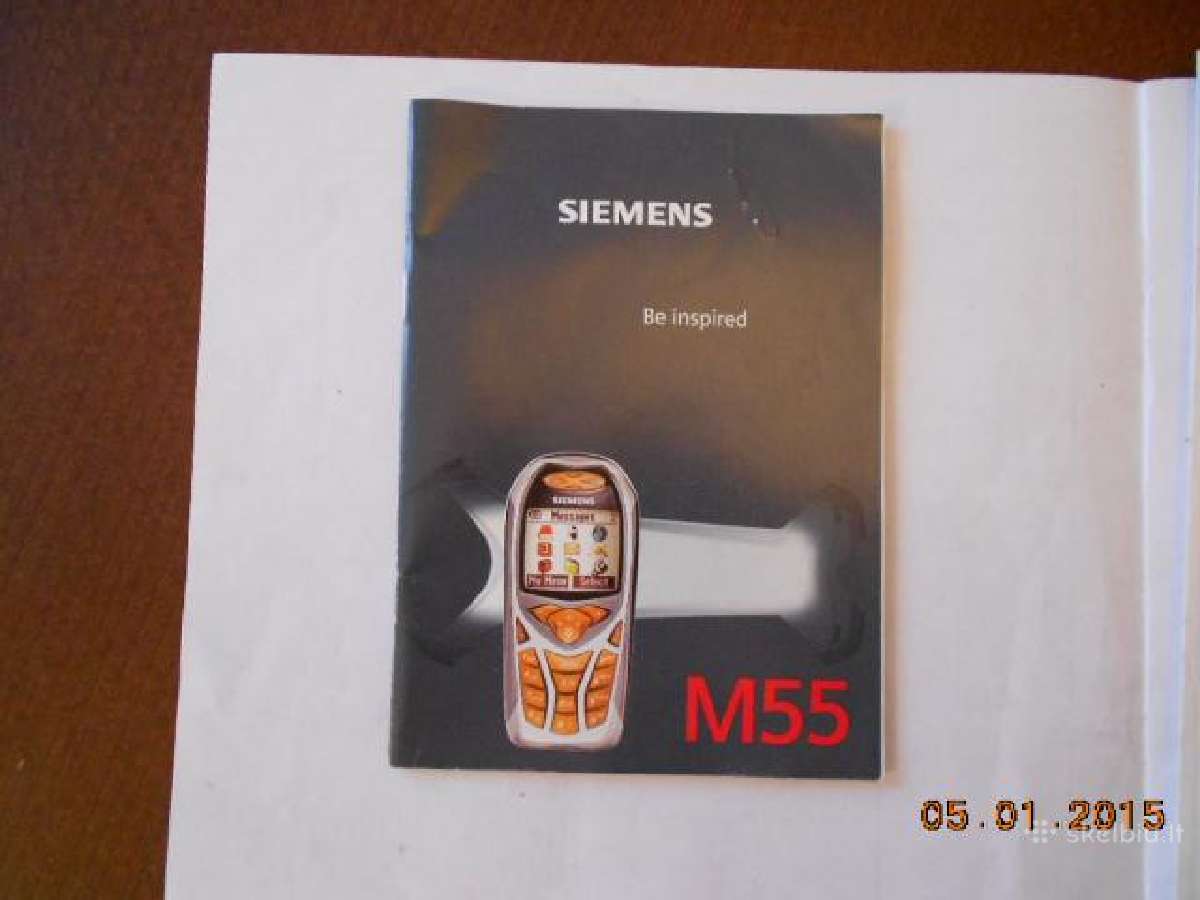1 Eur - Knygute Siemens M55 - nuotraukos Nr. 5