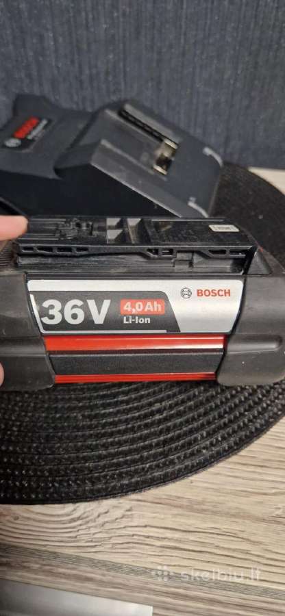 Bosch baterija 36v, 4,0ah - nuotraukos Nr. 2