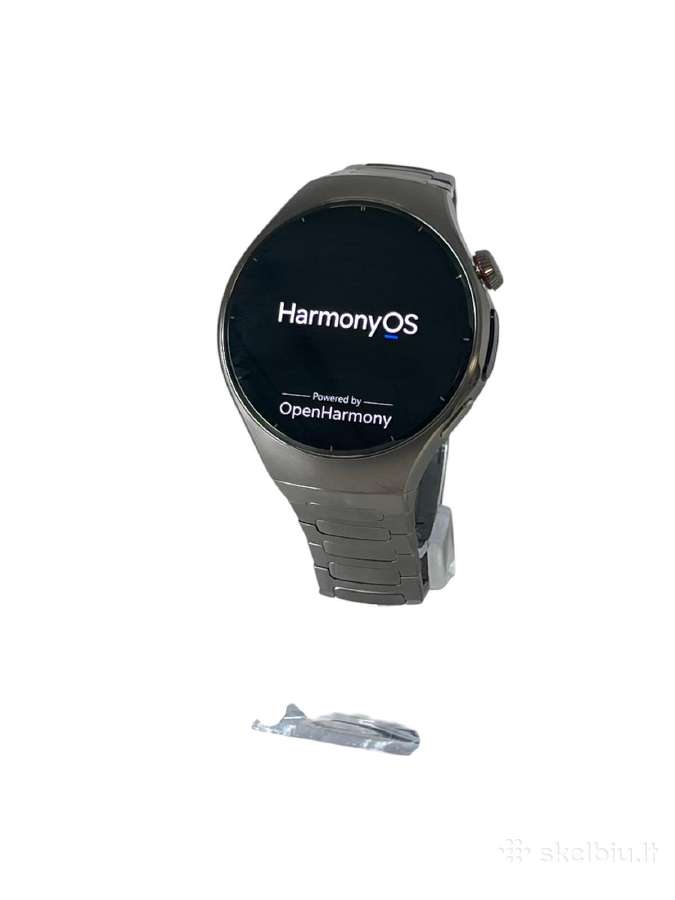 Huawei Watch 5 Titanium (46mm) (esim) + 6 mėn. gar - nuotraukos Nr. 2