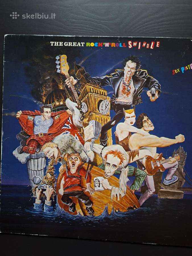 Sex Pistols 1985 “The Great Rocknroll Swindle