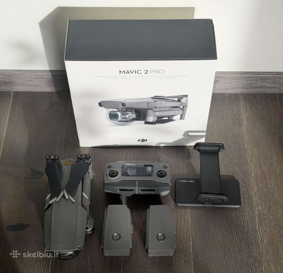Dji Mavic 2 Pro dronas - su vienu akumuliatorium - nuotraukos Nr. 2