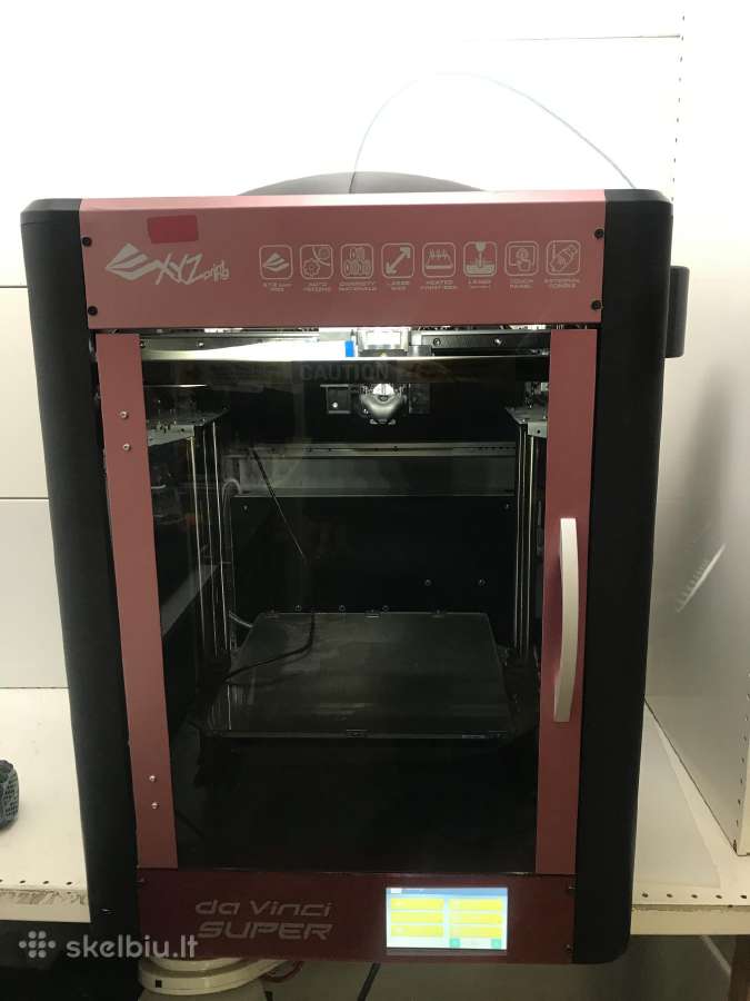 Xyz printing da Vinci Super 3D spausdintuvas