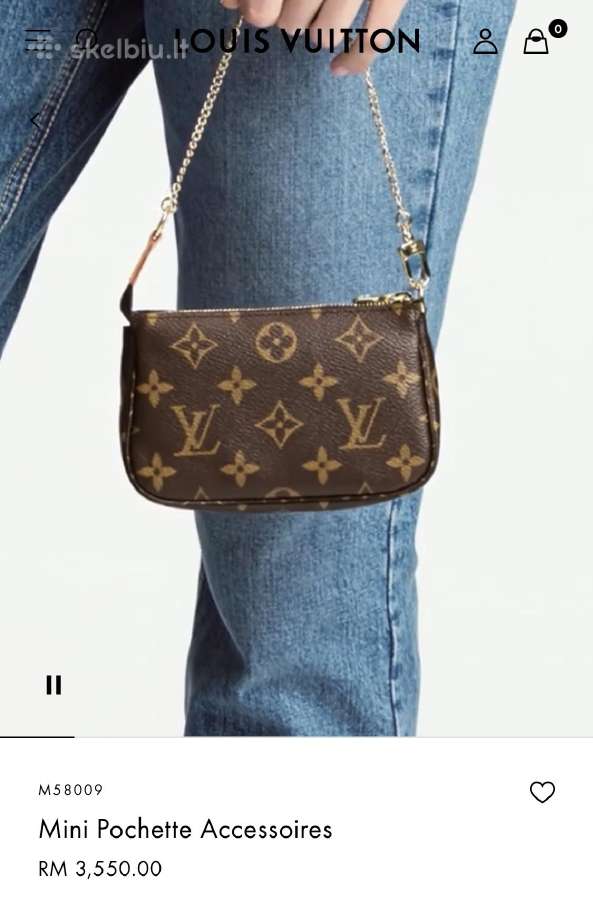 Kosmetinė - delninukas Louis Vuitton - nuotraukos Nr. 2