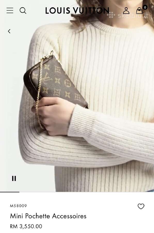 Kosmetinė - delninukas Louis Vuitton - nuotraukos Nr. 9