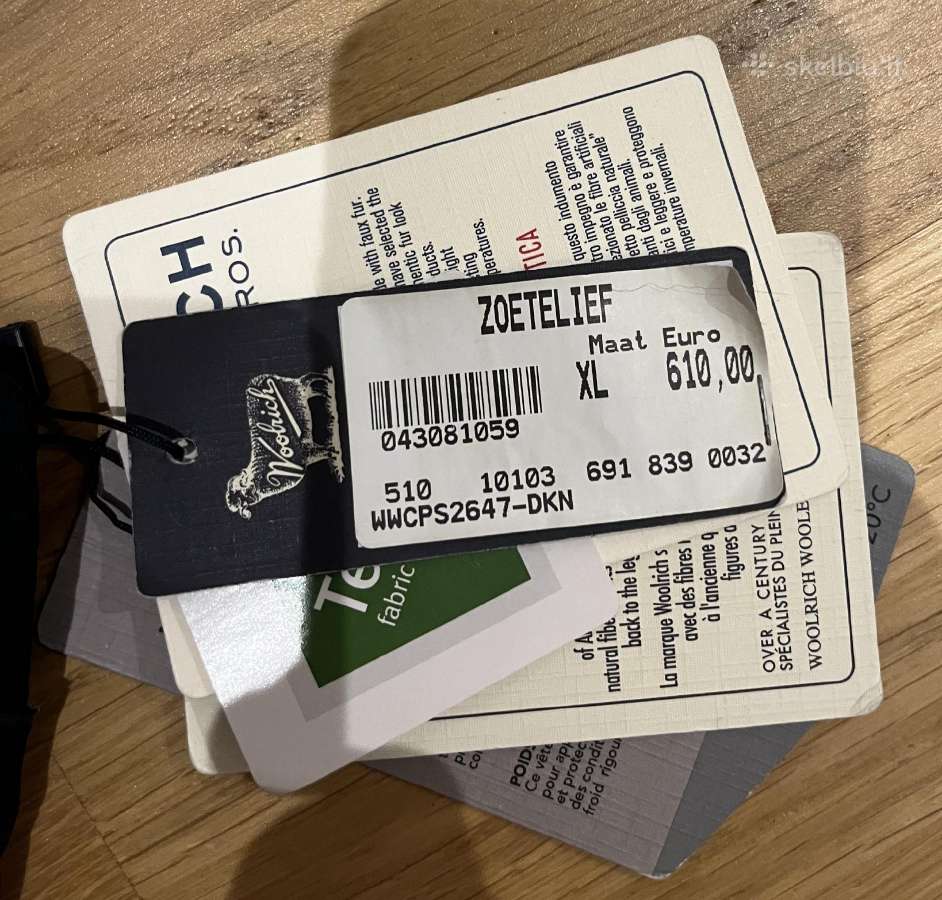 Moteriška žieminė striukė Woolrich - nuotraukos Nr. 11