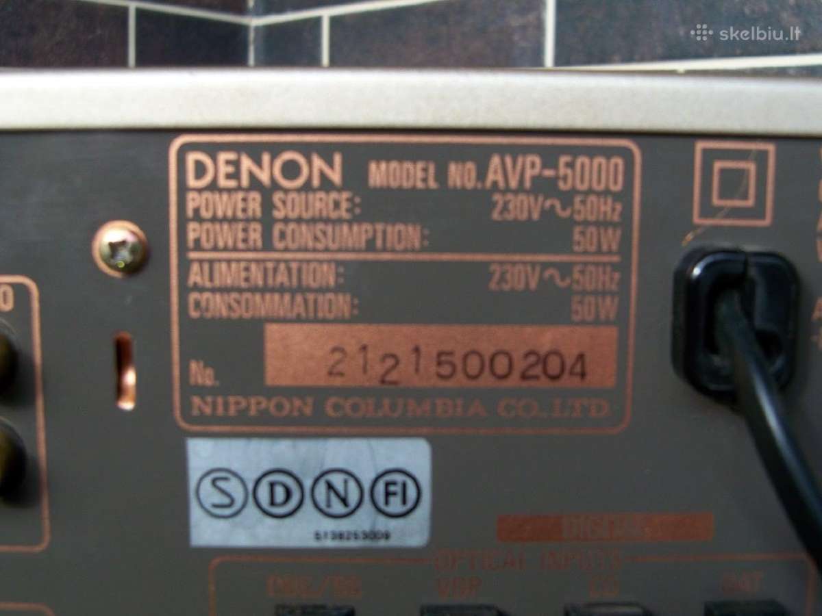 Denon Avp 5000. Pma 700v,860. Dcd-1300. De-70. - nuotraukos Nr. 6