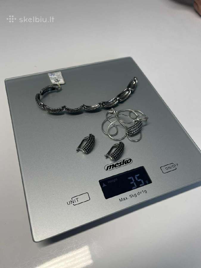 Sidabriniai papuošalai - nuotraukos Nr. 5