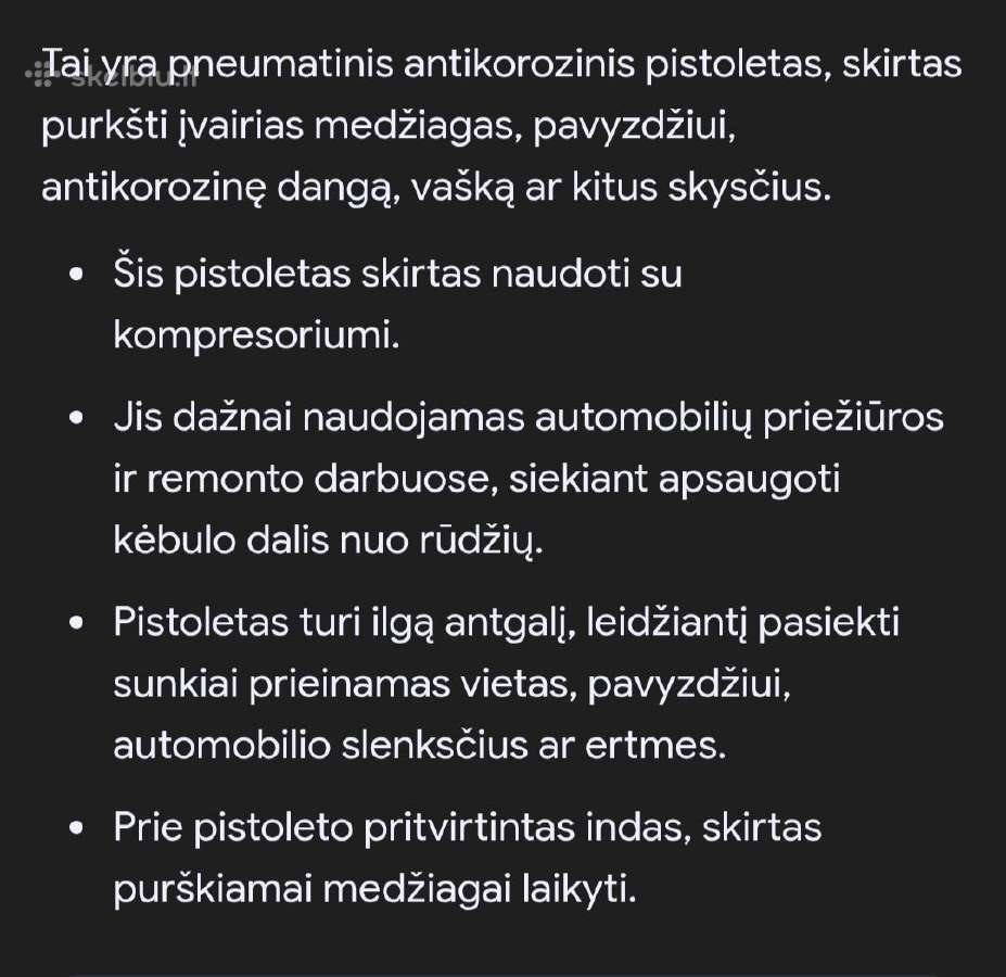 Pneumatiniu antikariziniu misiniu pistoletas - nuotraukos Nr. 5