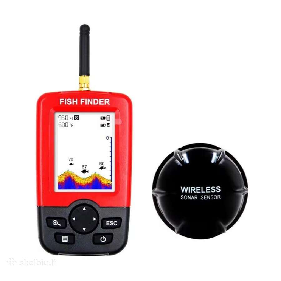 Echolotas Flytec 2,9 100m spalvotas