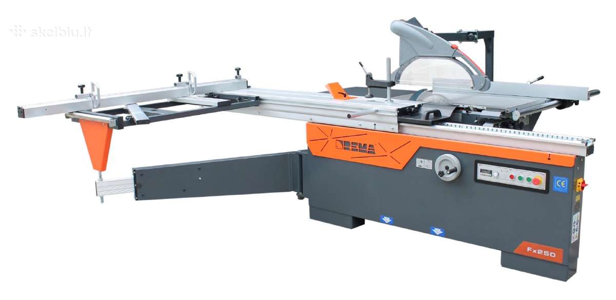 Formatinio pjovimo staklės Rema Fx250 3000 mm - nuotraukos Nr. 10