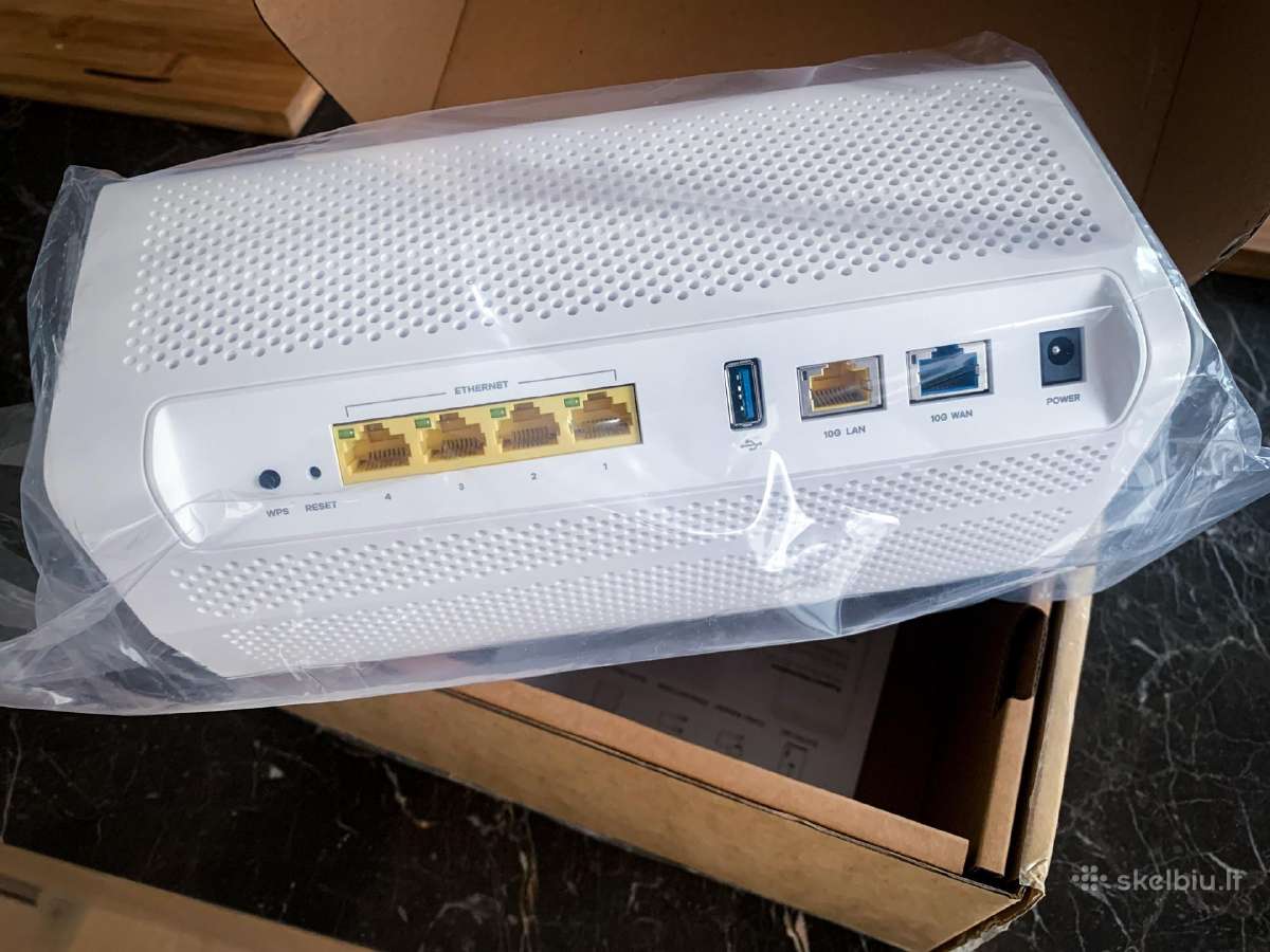 10gb/s router WiFi monstras Zyxel Ex7710-b0 - nuotraukos Nr. 2