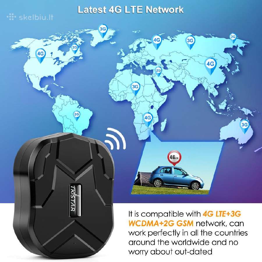 Tkstar Tk905b 4G su magnetu 120 parų - nuotraukos Nr. 4
