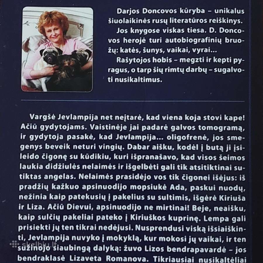 Darja Doncova - Melynoji laimės mopsė - nuotraukos Nr. 9