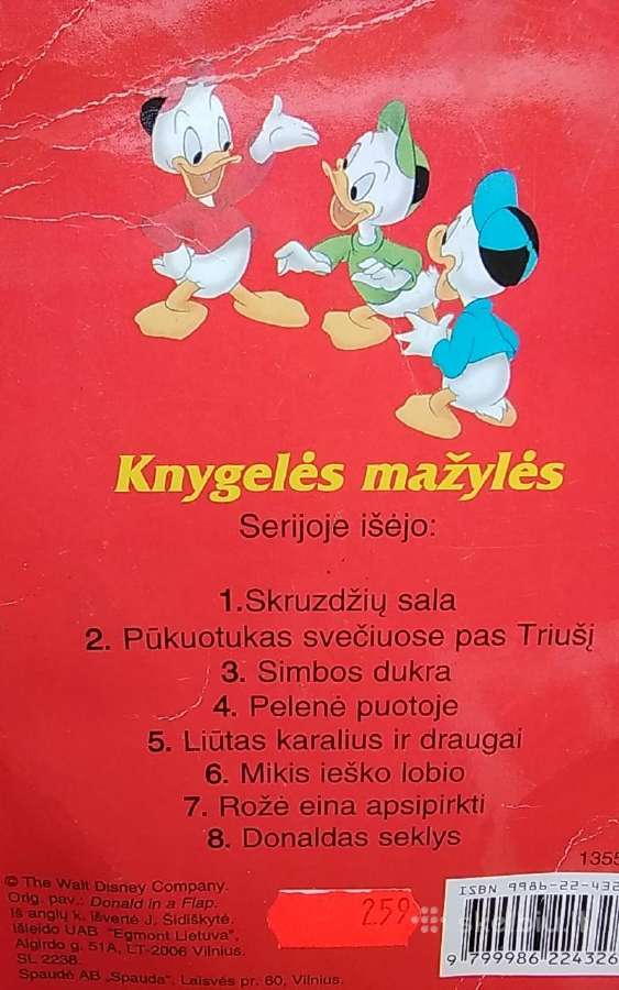 Donaldas seklys. Nr.8 - nuotraukos Nr. 7