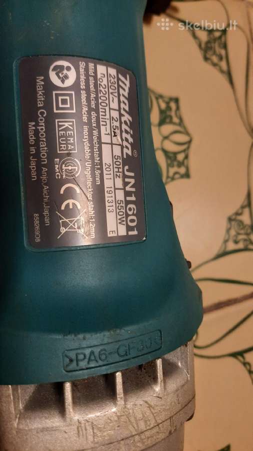 Makita elektrinės skardos žirkės - nuotraukos Nr. 2