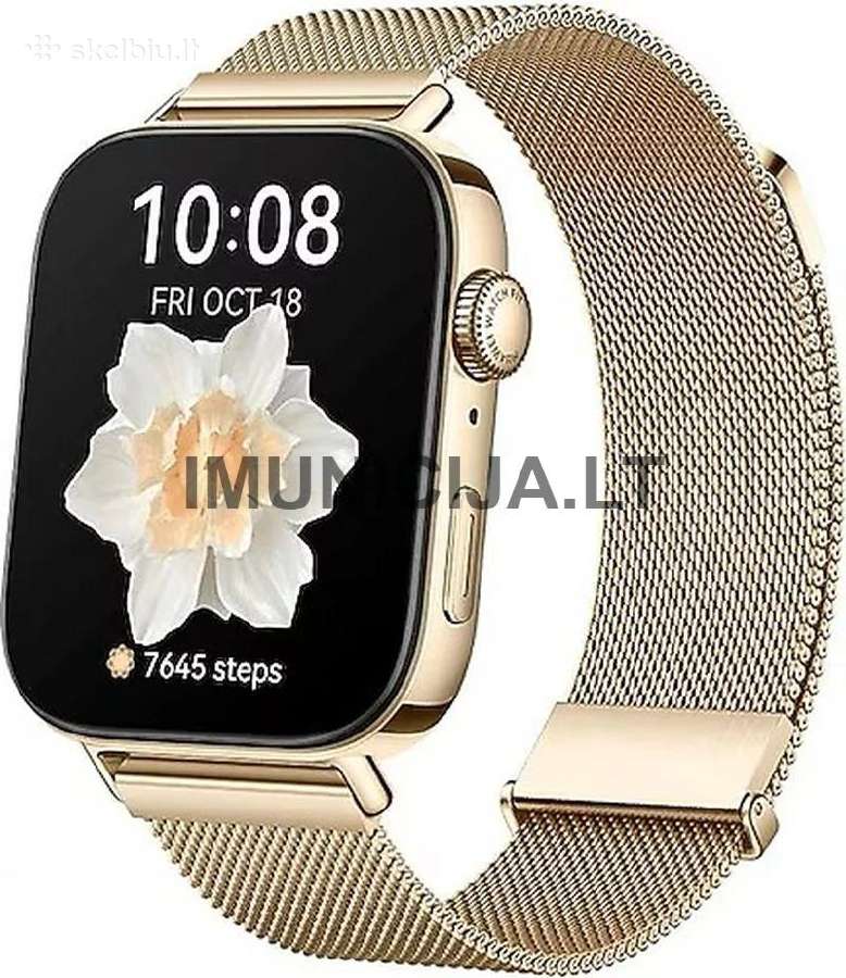 Huawei Watch Fit 3 Milanese (Ekspo) + 6 mėn. garan