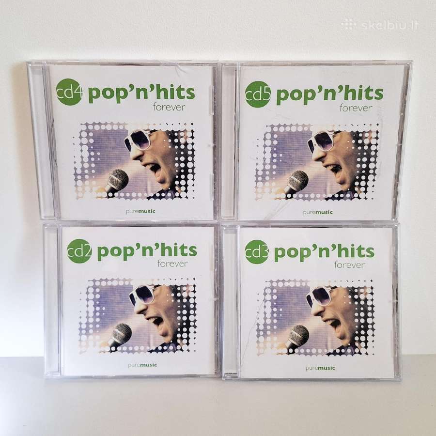 Pop'n'hits Forever (4 x CD rinkinys)