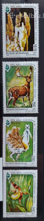 Rumunija 1995 gamta, švarus, Michel 5099-5102