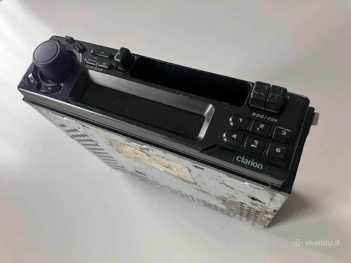 Vintažinė kasetinė automagnetola Clarion Rab2571r - nuotraukos Nr. 2