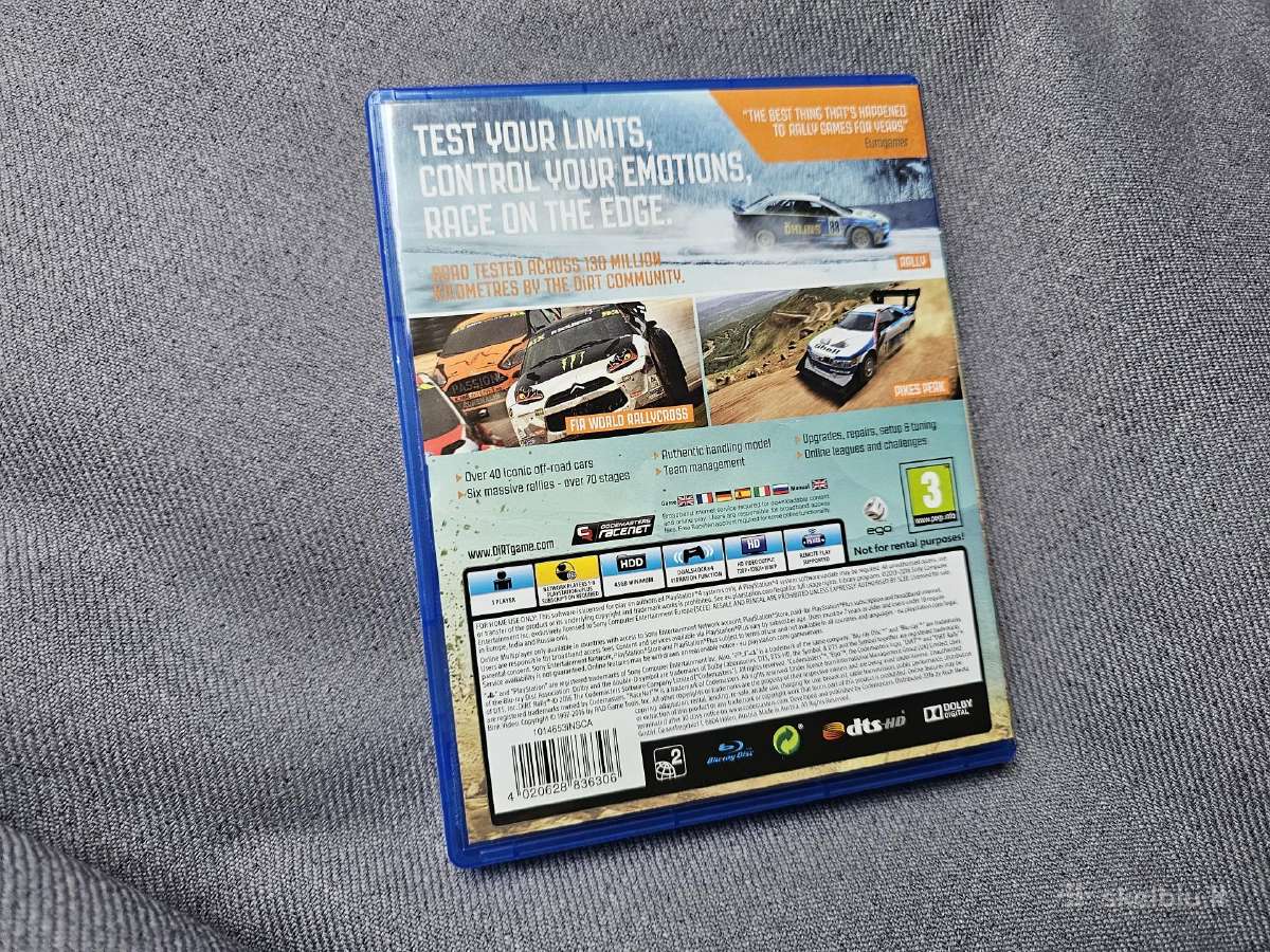 Dirt Rally Ps4 - nuotraukos Nr. 2