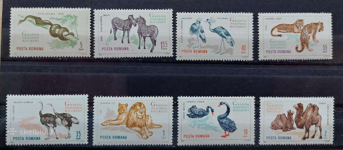Rumunija 1964 zoologijos sodas, švarus, Michel 23