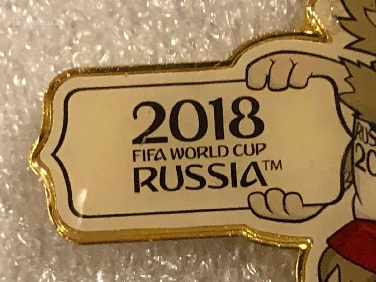 Pasaulio Futbolo Cempionatas 2018 ženkliukai - nuotraukos Nr. 2