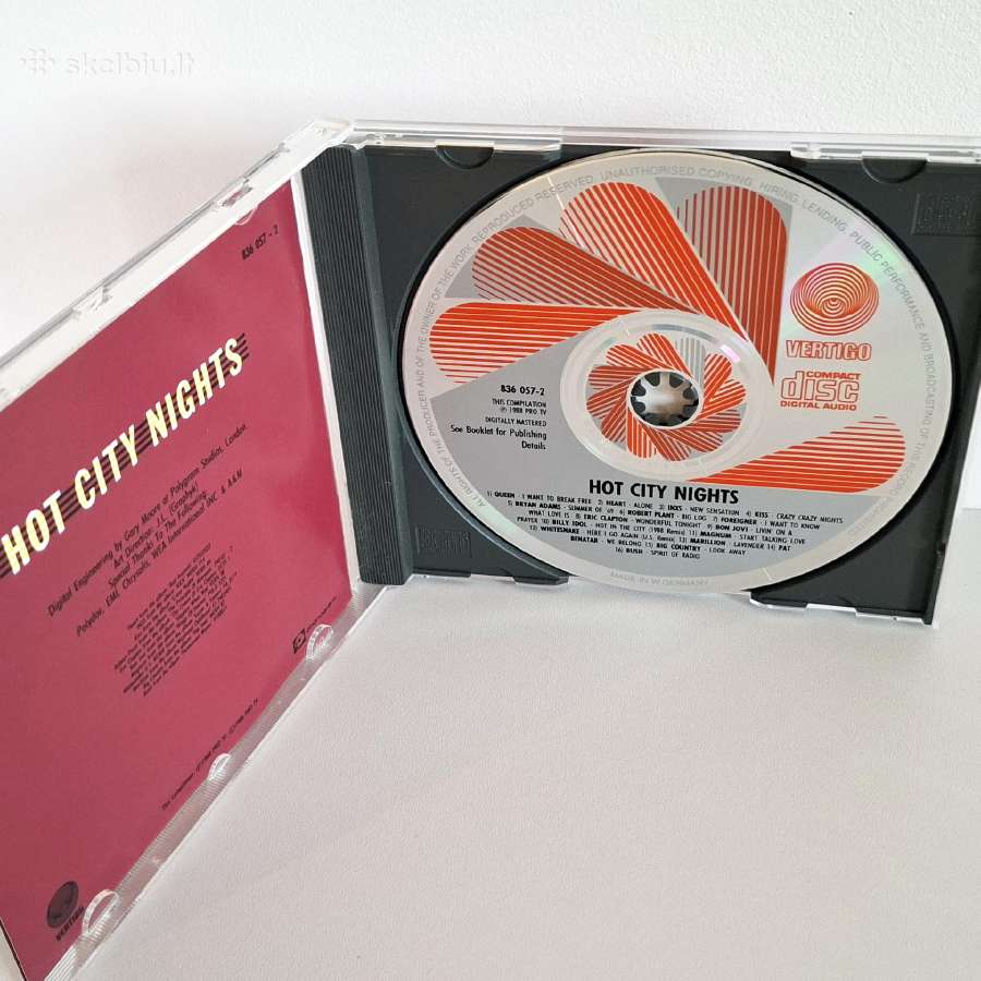 Hot City Nights (CD, rinkinys) - nuotraukos Nr. 3