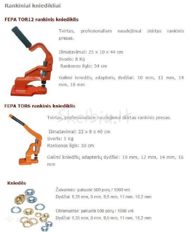 Rašalai, kniedės, polimeras, peiliukai - nuotraukos Nr. 6