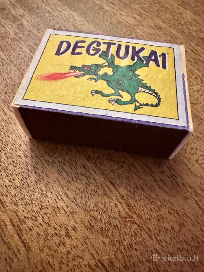Vintažiniai degtukai - nuotraukos Nr. 5