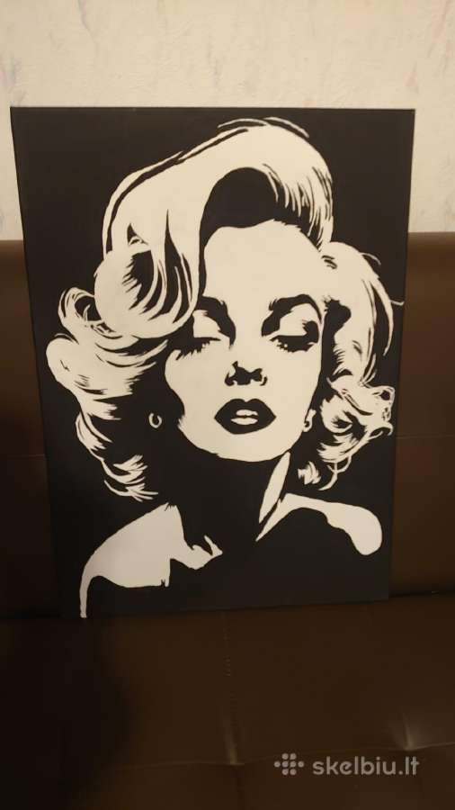 Tapytas paveikslas Marilyn Monroe - nuotraukos Nr. 3