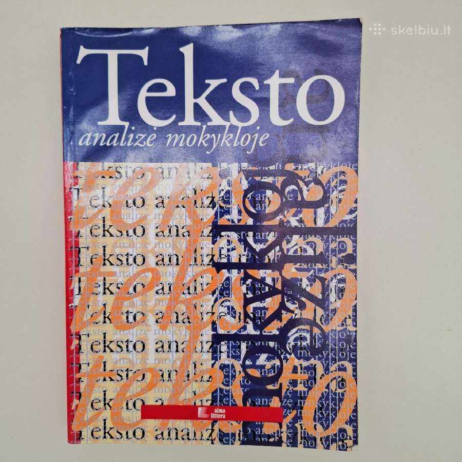 Teksto analiė mokykloje