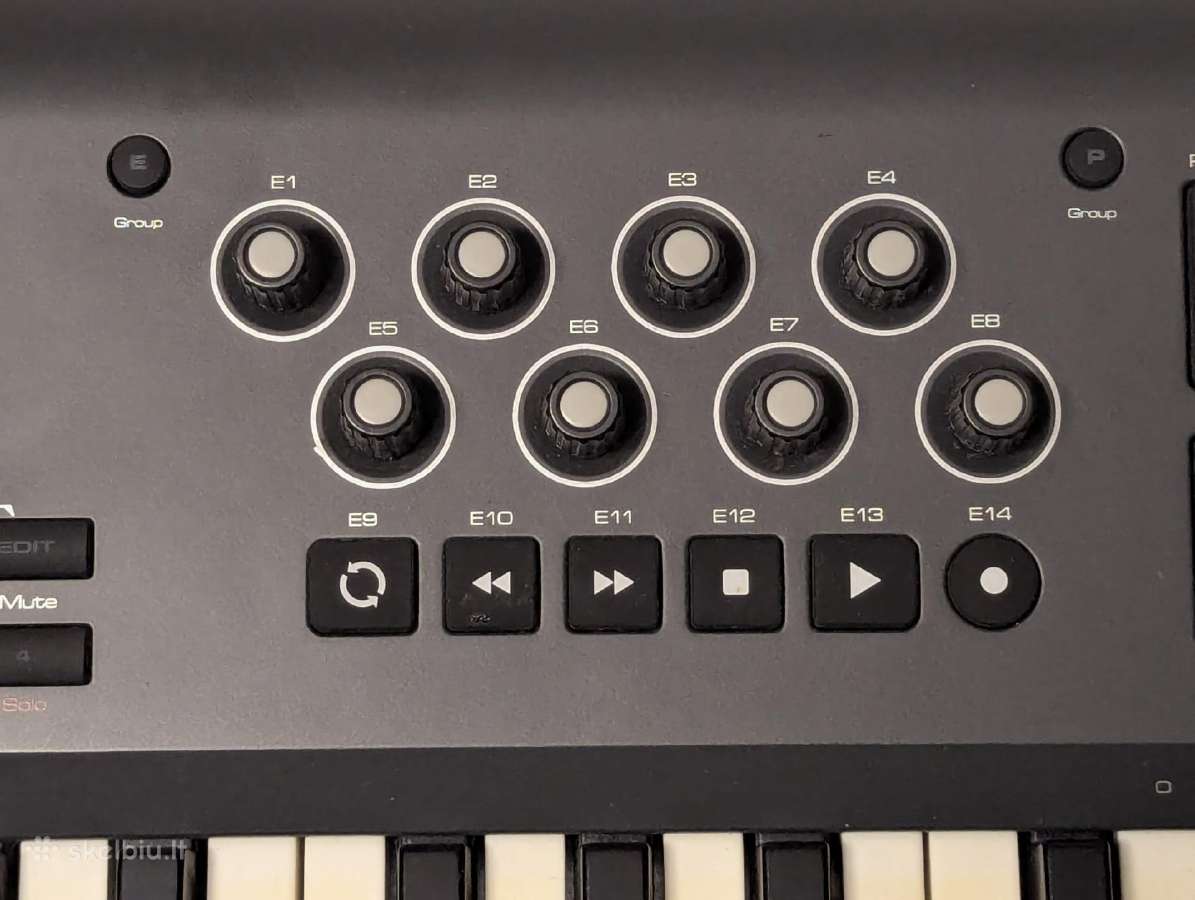 M-audio Axiom 49 mk2 pasunkinti klavišai atertouch - nuotraukos Nr. 7