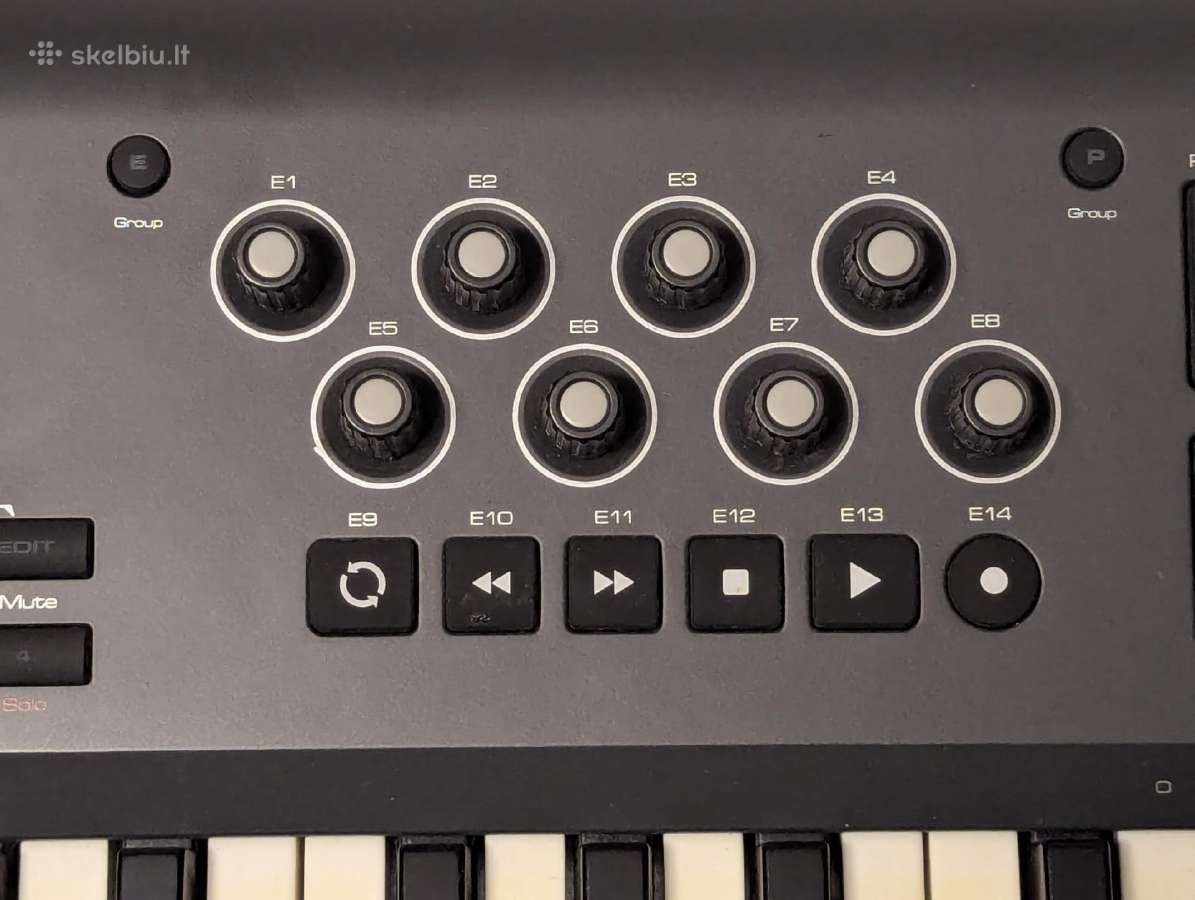 M-audio Axiom 49 mk2 pasunkinti klavišai atertouch - nuotraukos Nr. 6