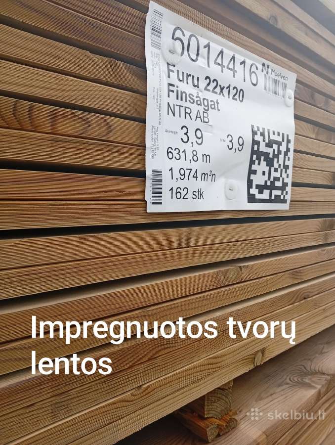Sandėliukai ir visa medienos apdaila - nuotraukos Nr. 8