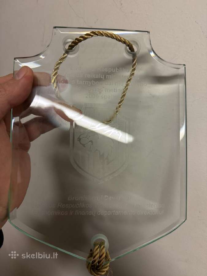 Vidaus reikalu ministerijos 15 metinių plaketė - nuotraukos Nr. 4