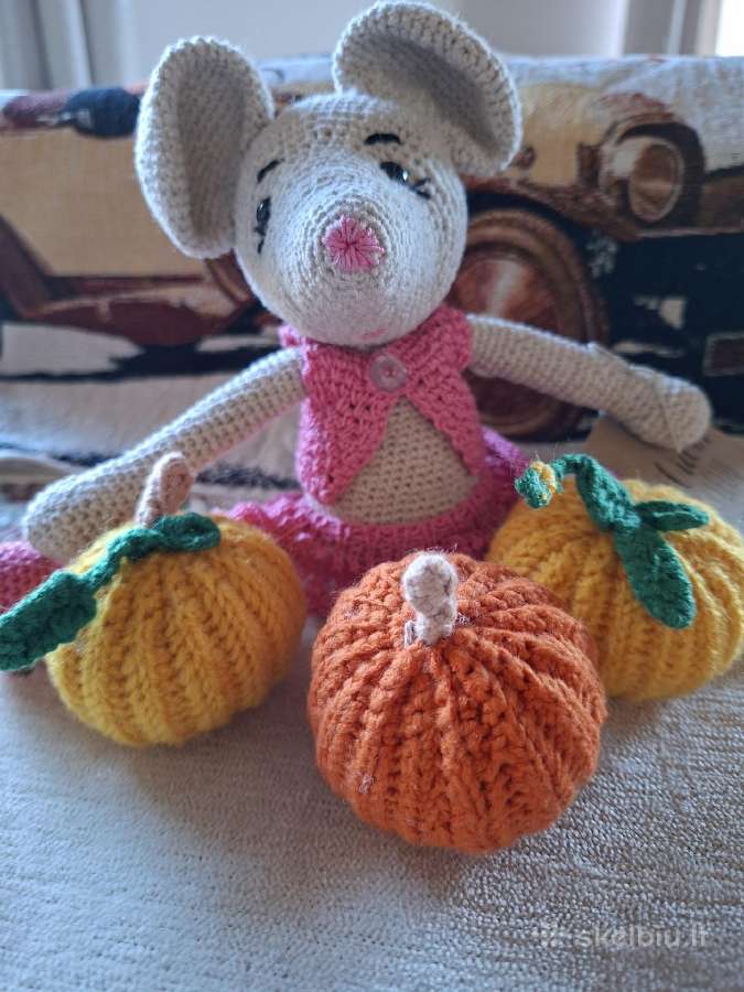 Megzti ir siūti žaislai ( pliušo, baby vool siūlai - nuotraukos Nr. 18