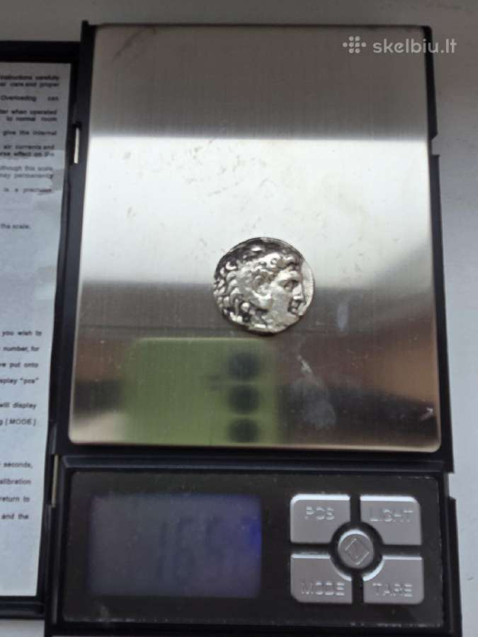 Tetradrachma, sidabrine moneta, Aleksandras