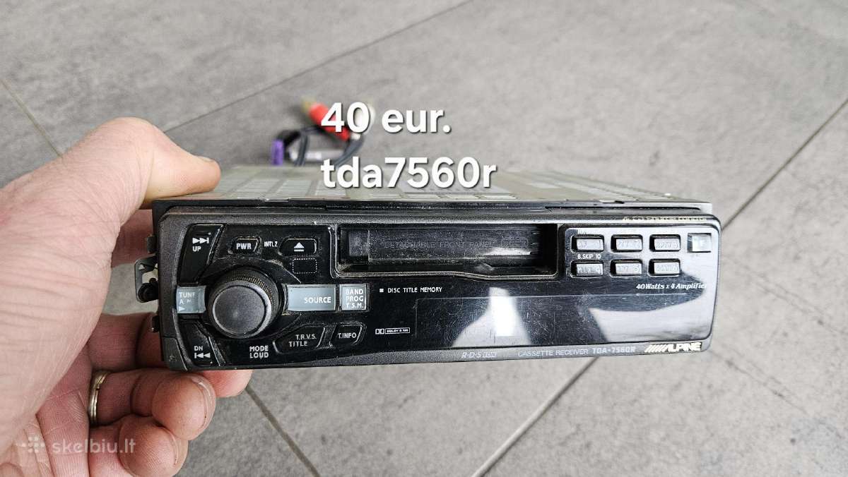 Parduodu alpine mp3 aux grotuvus - nuotraukos Nr. 31